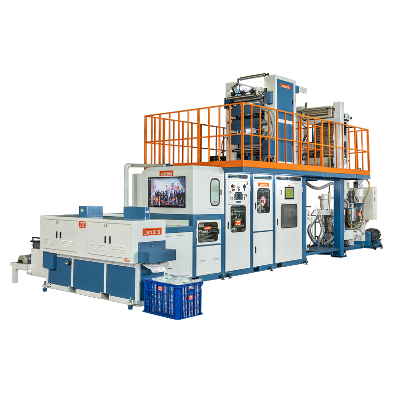 JIT-SSJIT SERIES T-SHIRT BAG MAKING LINE For In-Line & Off-Line operation